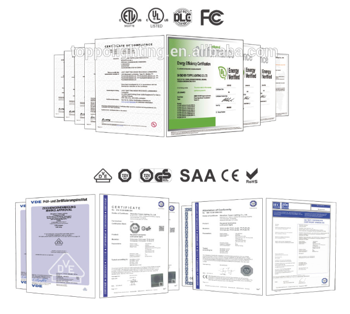 Tri-color 5ft 6ft led batten fixture