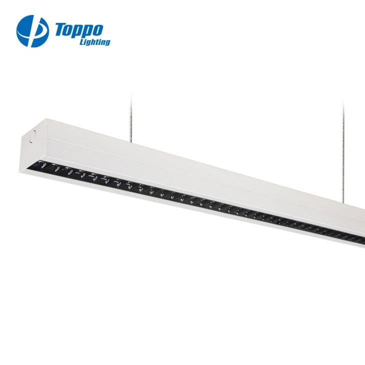 Yüzeye Monte Etme veya Süspansiyon ile Refective Linear Light Çoklu Bağlantı Işıksız